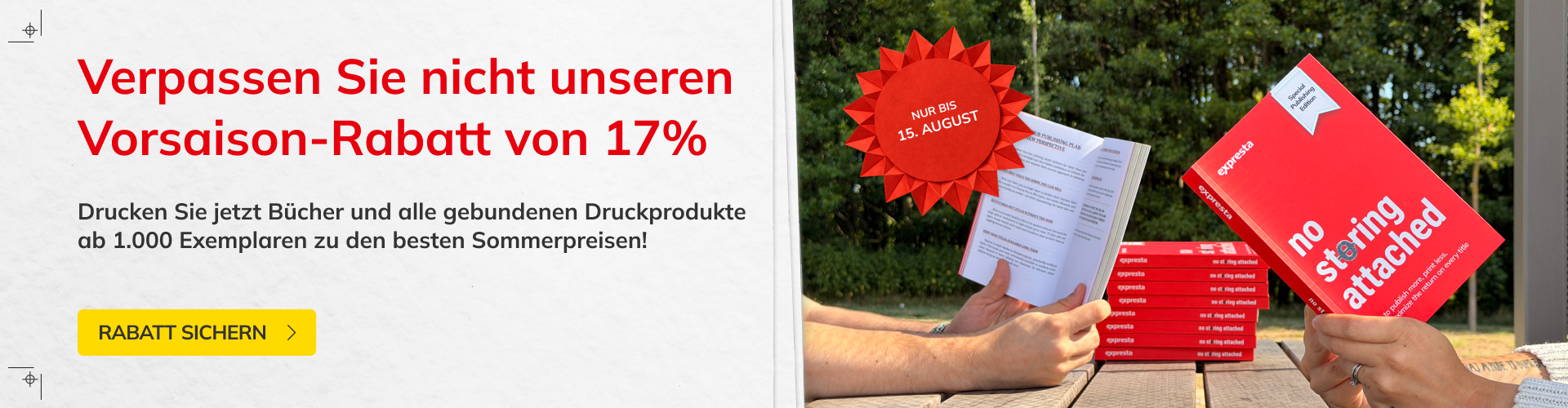 Druck und Bindung