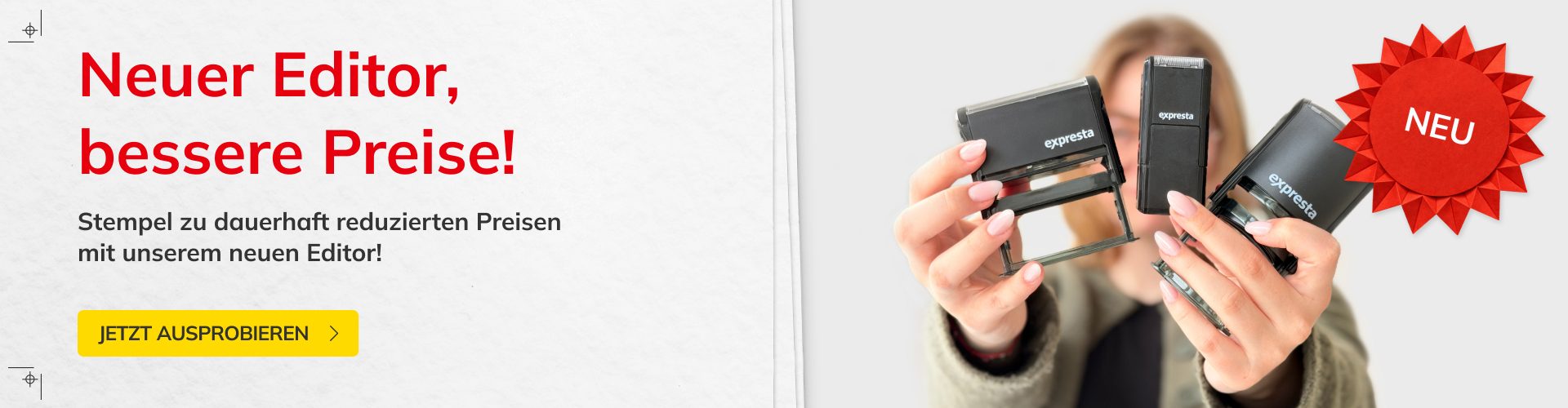 Selbstfärbende Stempel
