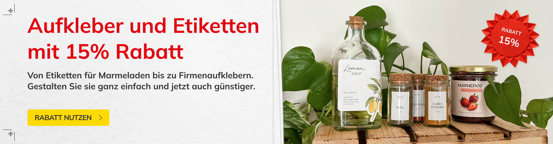 Aufkleber und Etiketten