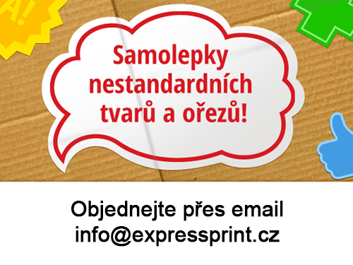 Nálepky nestandardních tvarů a ořezů