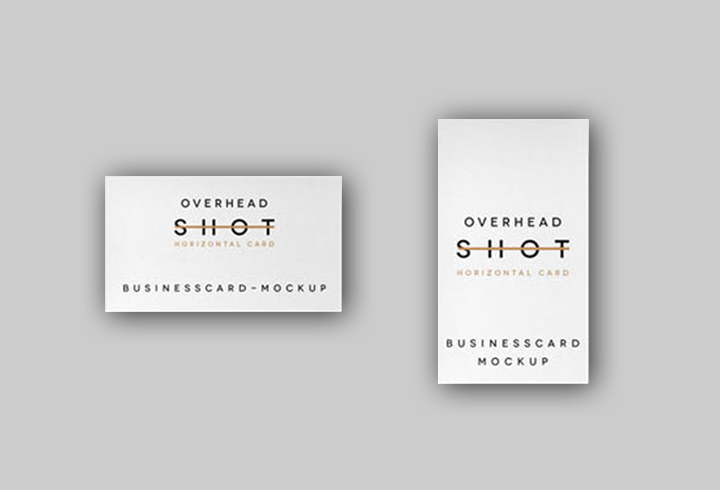 Vizitky na výšku vs na šířku + statistika