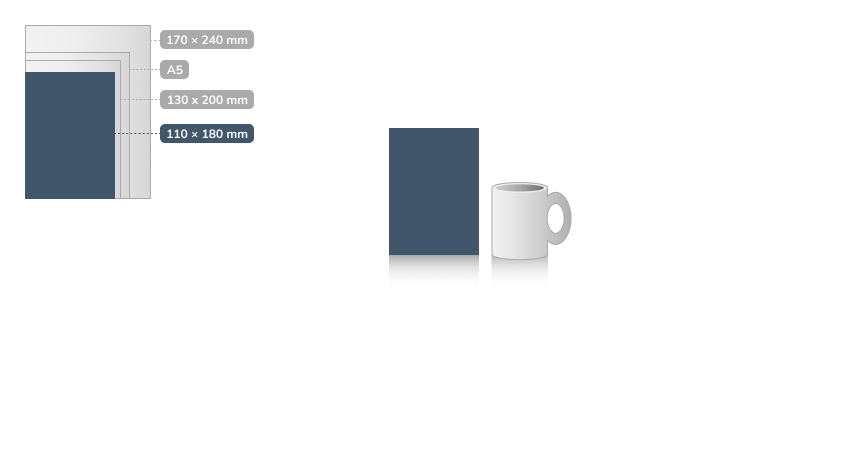 Malý knižní formát – 110 × 180 mm