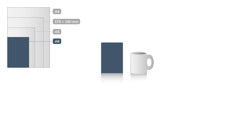 A6 – 105 × 148 mm