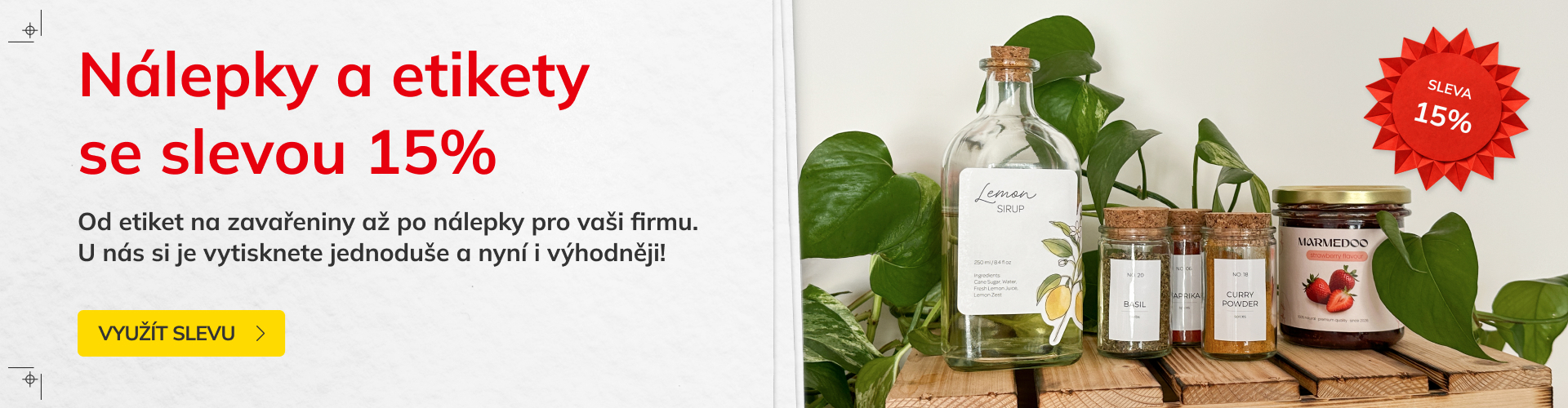 Samolepky a etikety