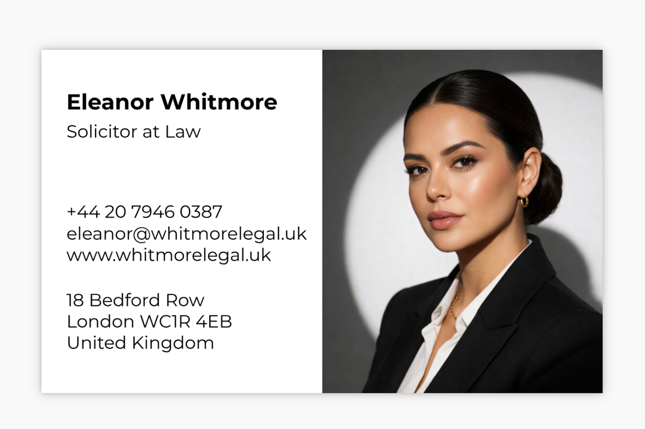 Business Cards - Template ID 66